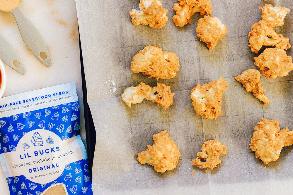 Baked Buffalo Cauliflower - Lil Bucks