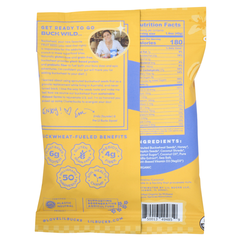 Bucks 'n Honey Clusterbucks 1.6 oz bags - pack of package