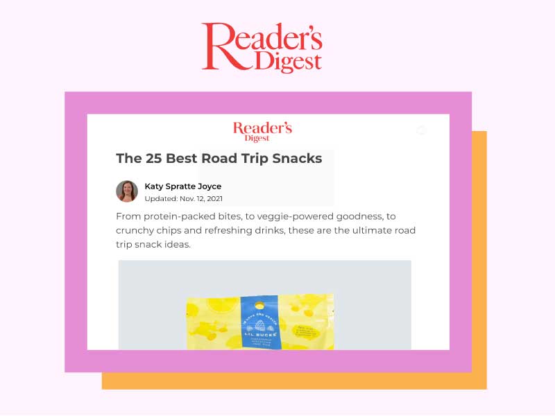 Reader's Digest: The 25 Best Road Trip Snacks