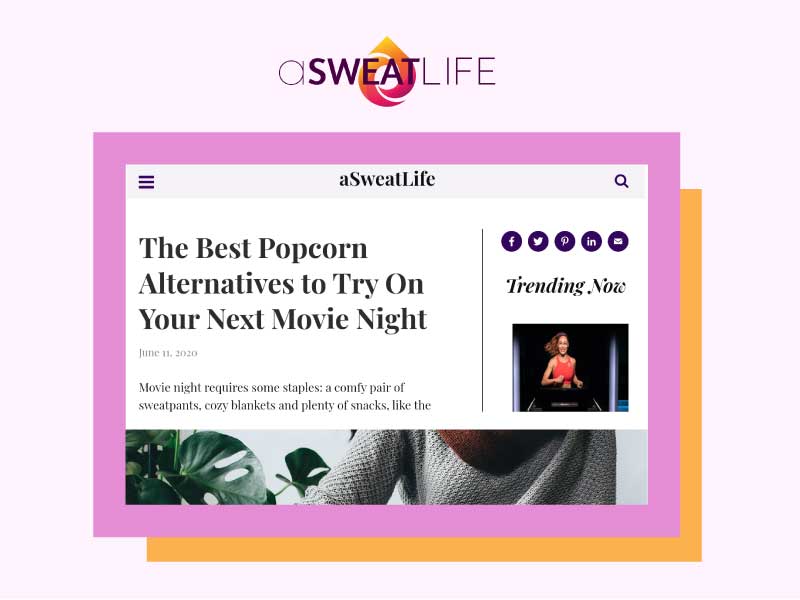 asweatlife: The Best Popcorn Alternatives to Try On Your Next Movie Night