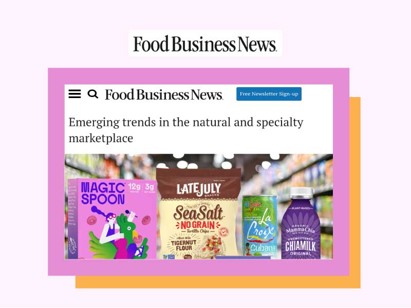 Food Business News: Mentioned as an Expo West 2020 trend under seeds!