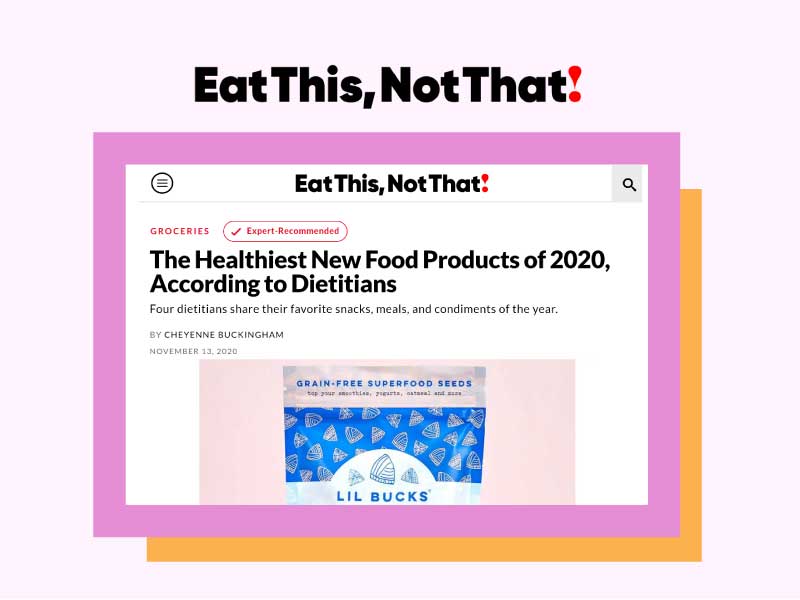 Eat This Not That: The Healthiest New Food Products of 2020