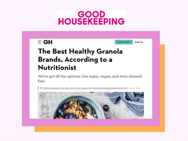 Good Housekeeping Get Top 15 Healthy Granola Brands Lil Bucks