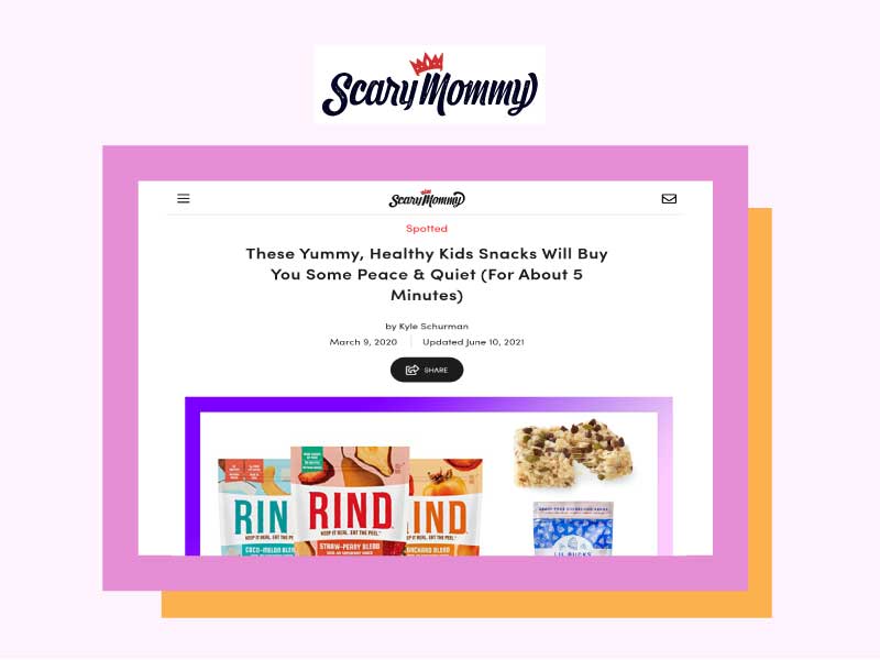 Scary Mommy: These Yummy, Healthy Kids Snacks Will Buy You Some Peace & Quiet (For About 5 Minutes)