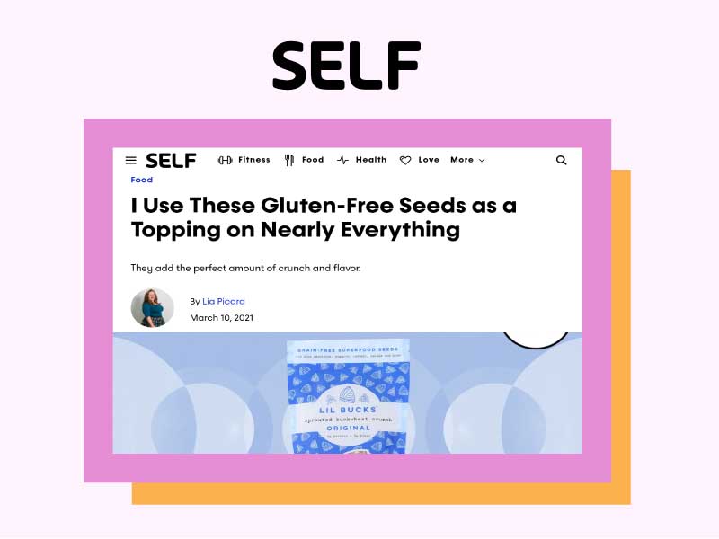 Self: I Use These Gluten-Free Seeds as a Topping on Nearly Everything