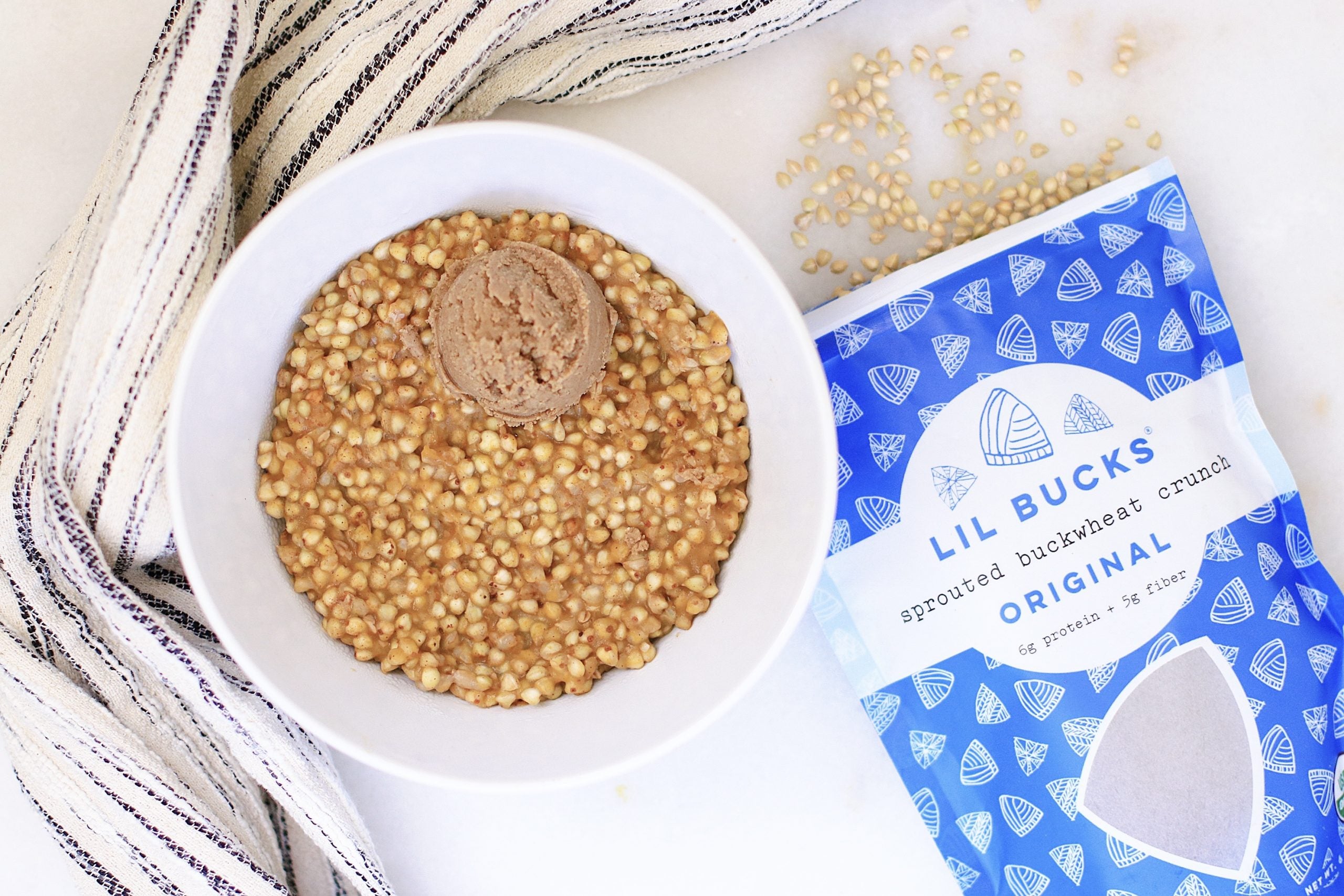 Pumpkin Maple Buckwheat with Protein Fluff