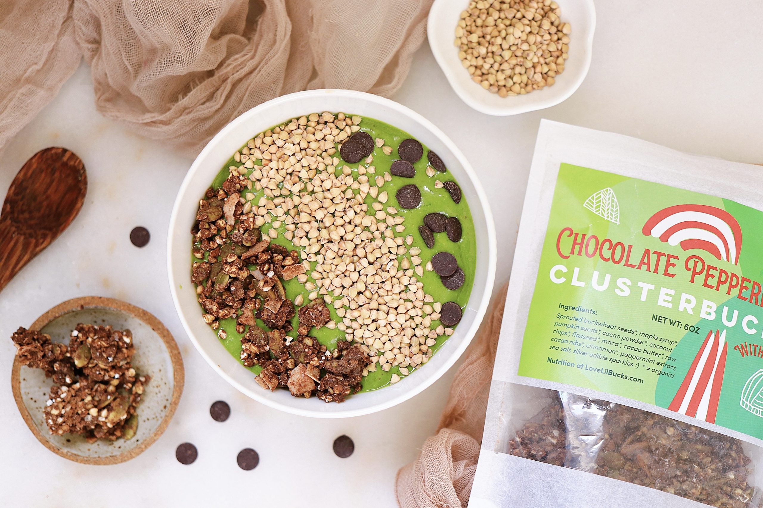 Minty Green Dream Smoothie Bowl