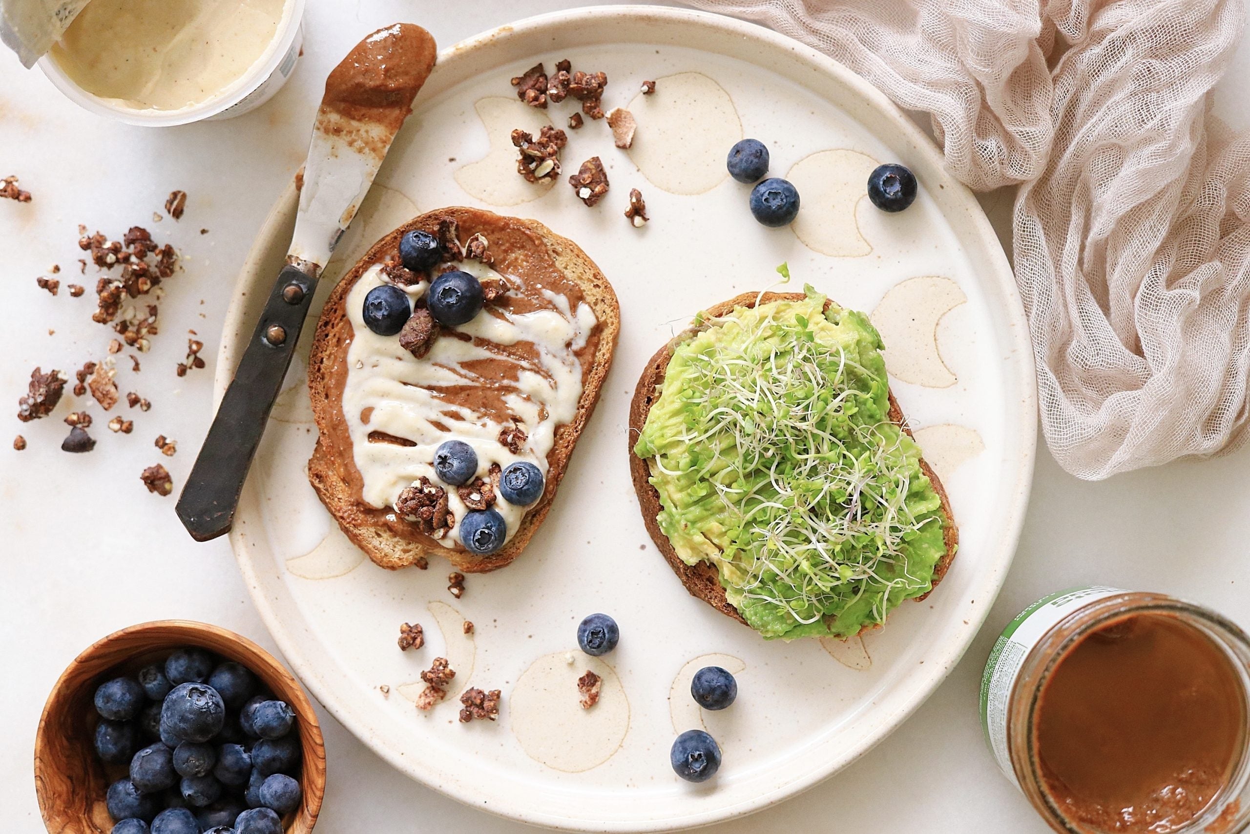 Sweet & Savory Toast Duo