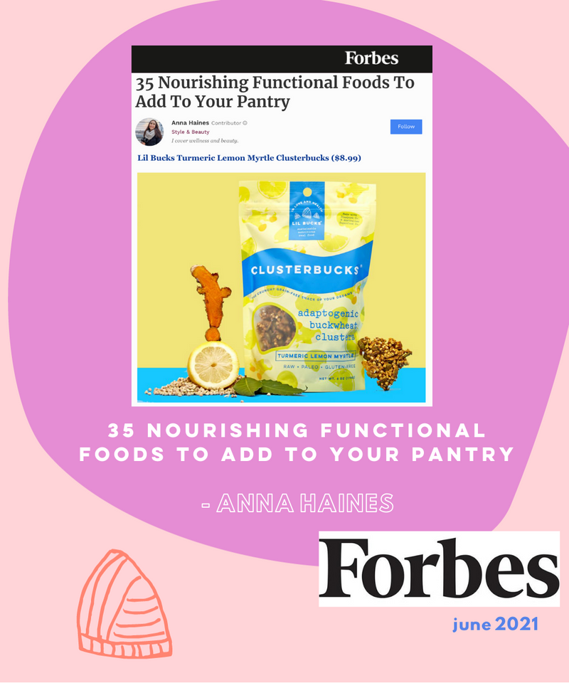 Forbes: 35 Nourishing Functional Foods To Add To Your Pantry