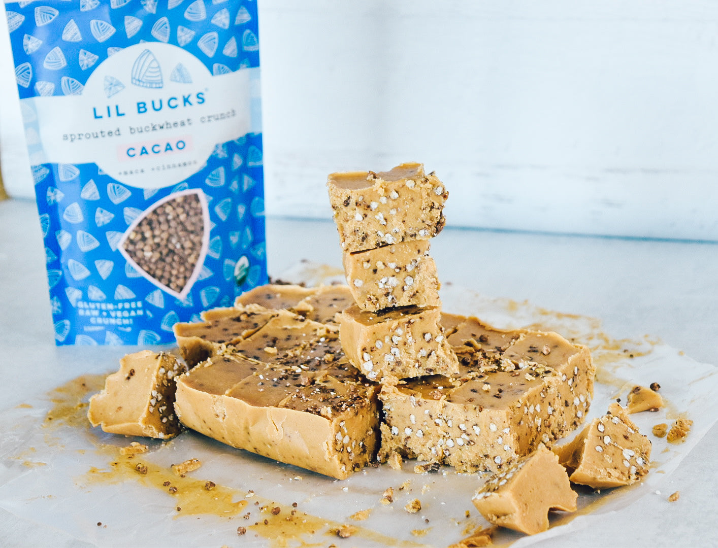 COCONUT CRUNCHY PB FUDGE