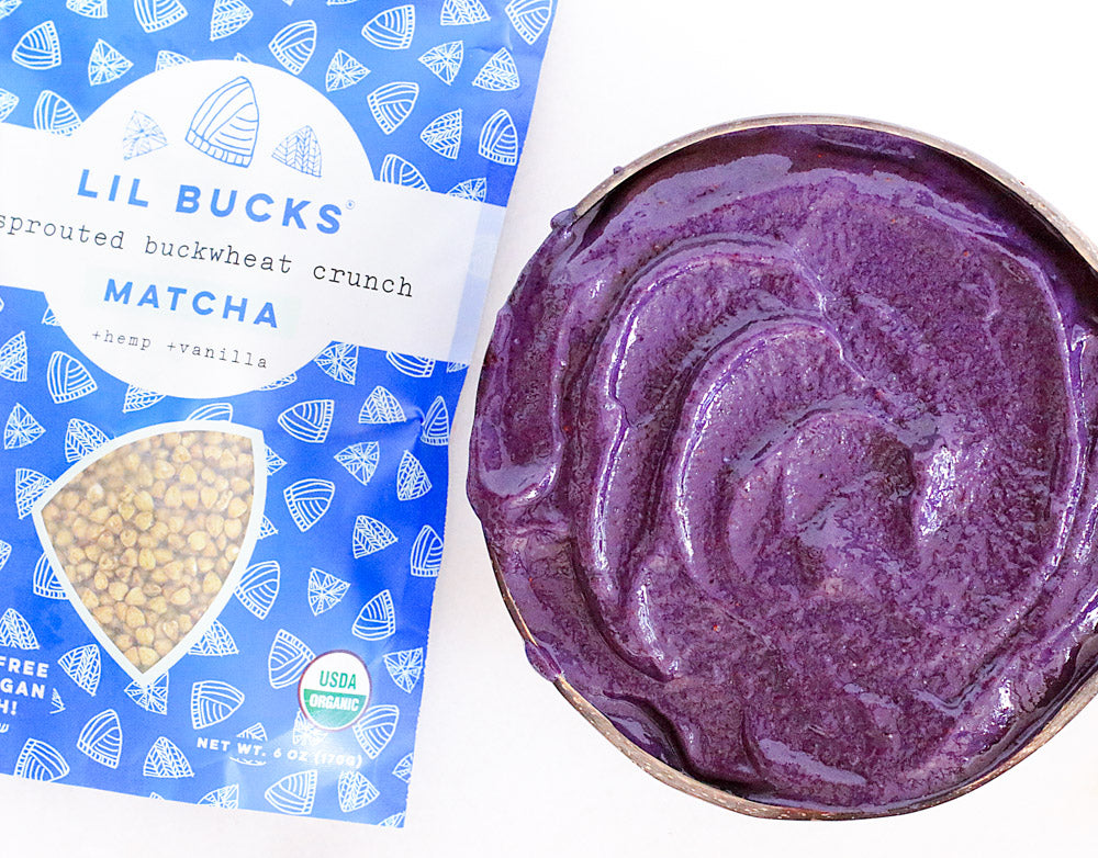 Danielle's Purple Protein Bowl with Lil Bucks
