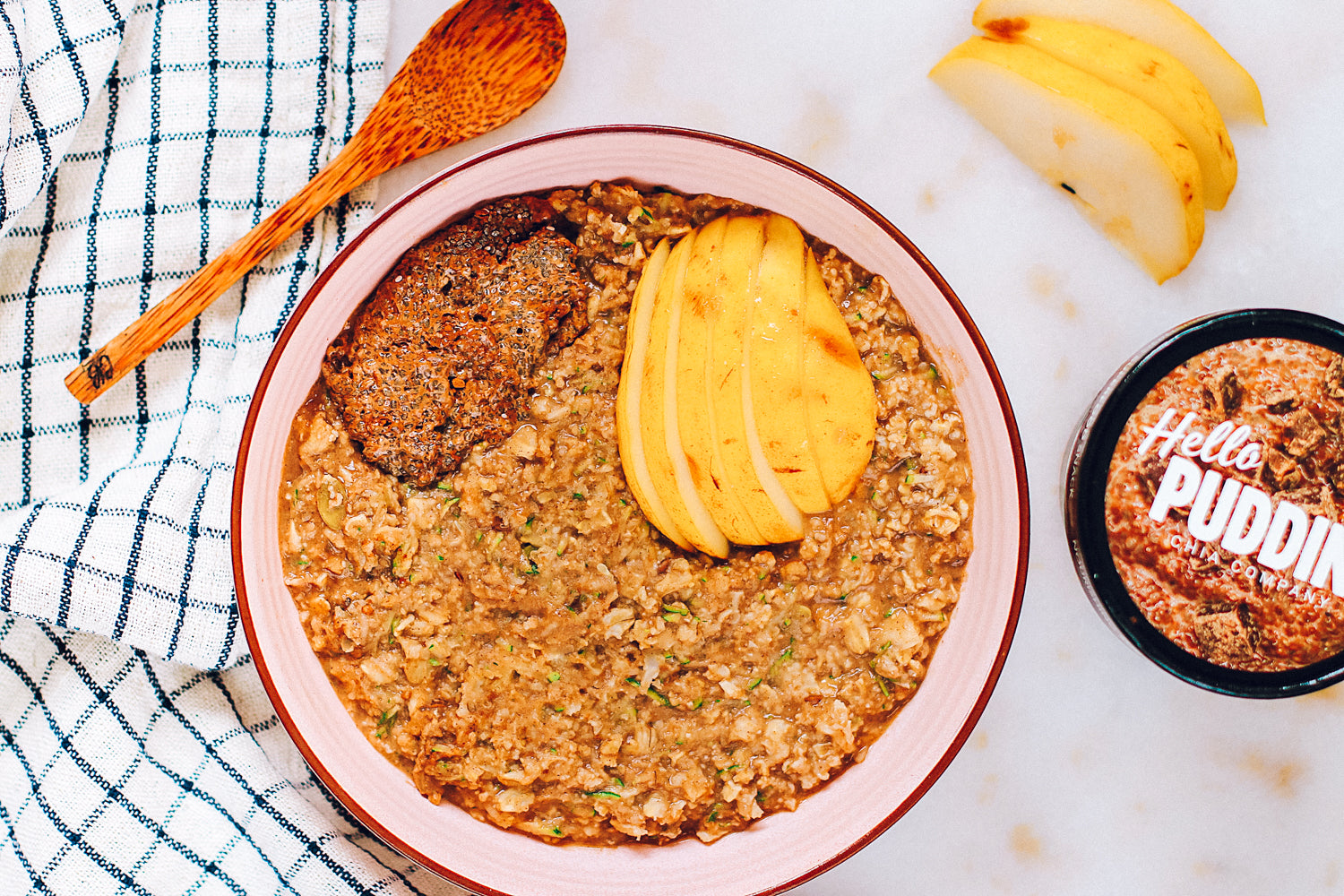 Chocolate Protein Oats with Lil Bucks Crunch