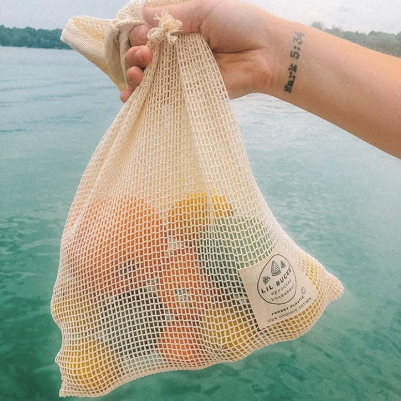 Introducing Lil Bucks Reusable Produce Bags!!