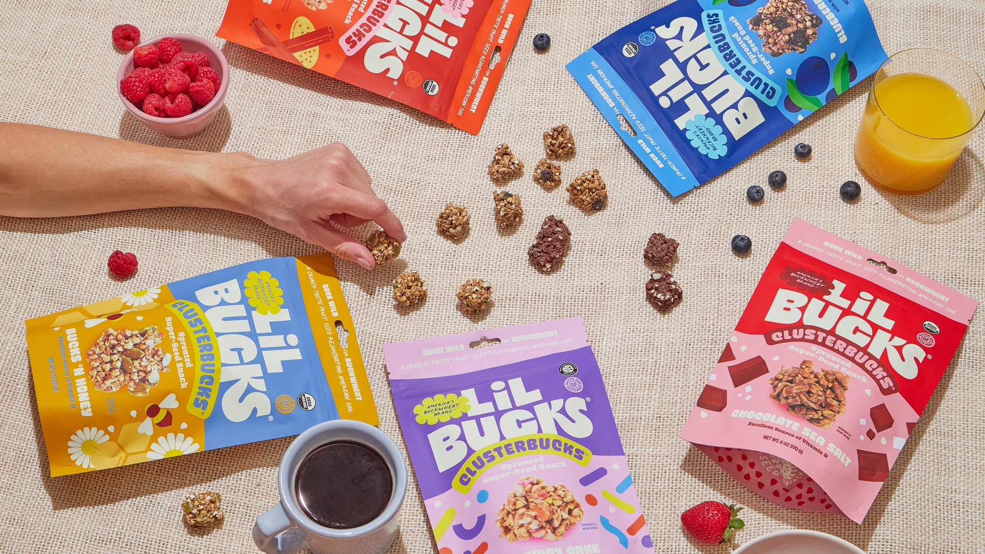 Shop All Sprouted Buckwheat Granolas and Products