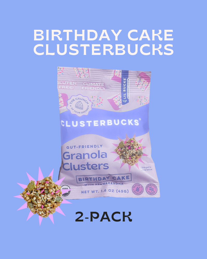 Birthday Cake Clusterbucks 2-pack