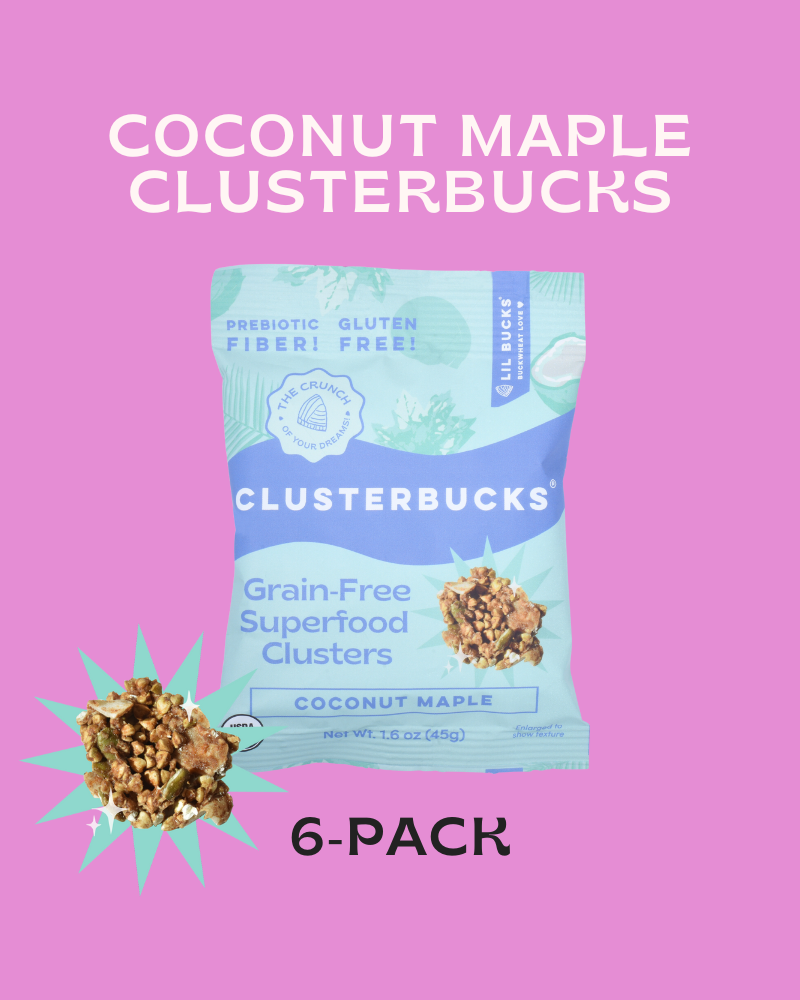 Coconut Maple Clusterbucks - 6 pack