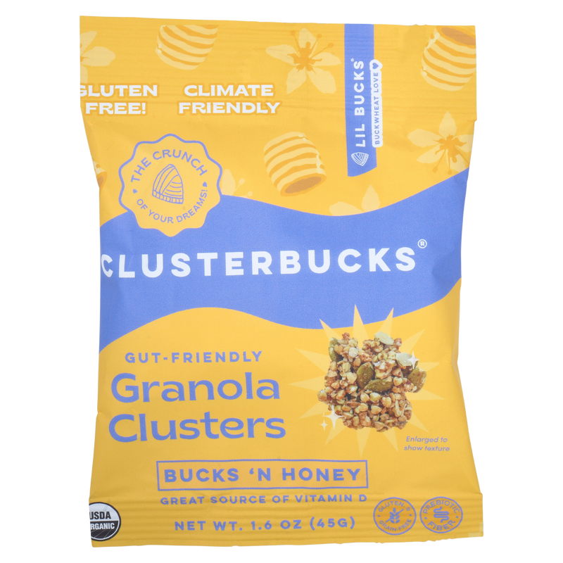 Bucks 'n Honey Clusterbucks 1.6 oz bags