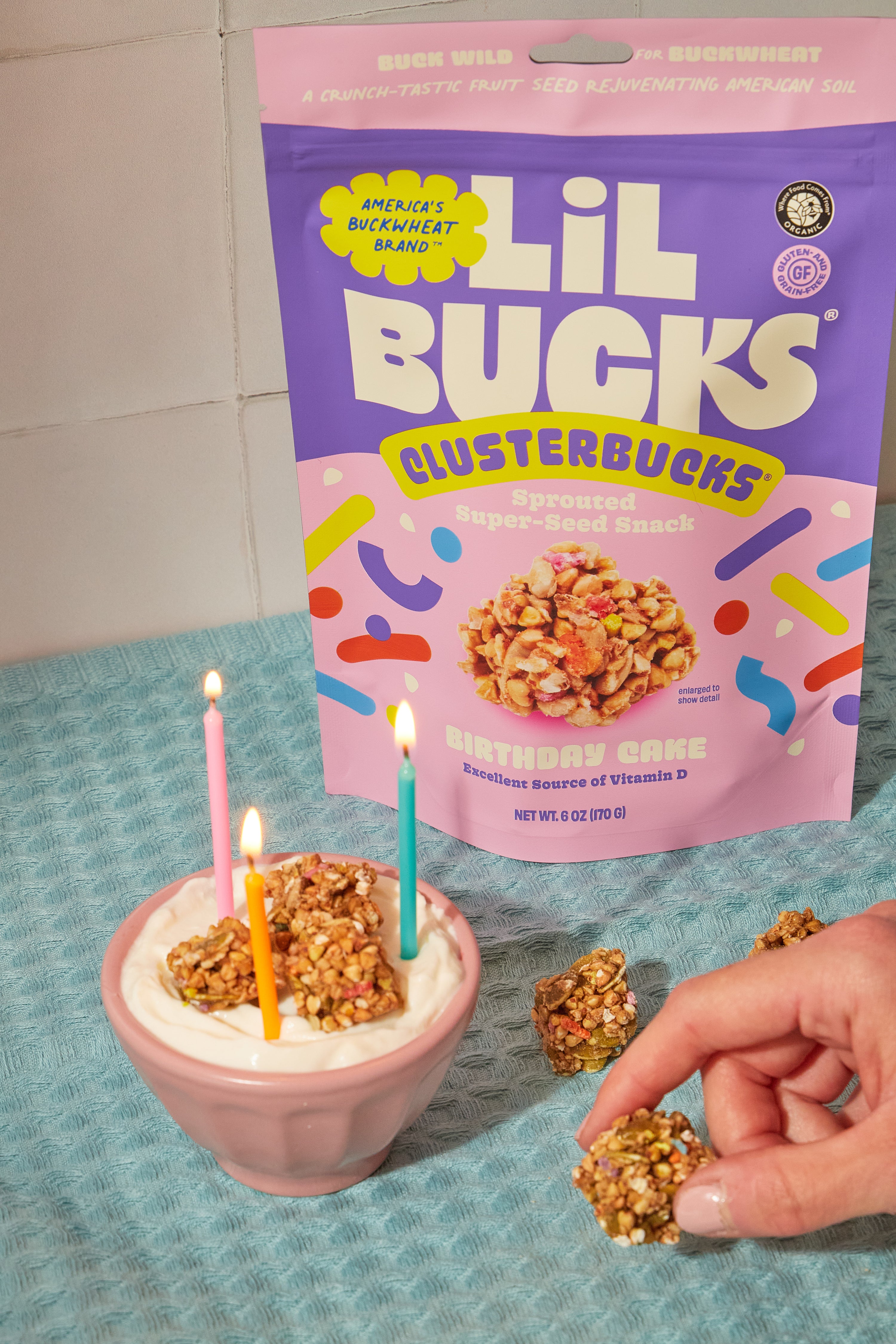Birthday Cake Clusterbucks