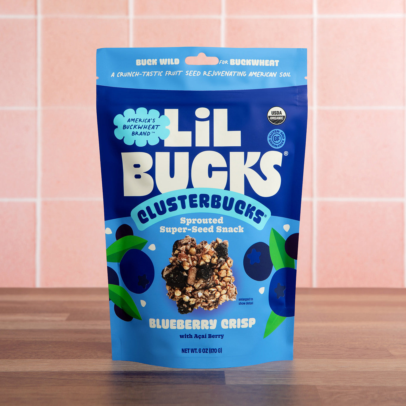 Blueberry Crisp Clusterbucks