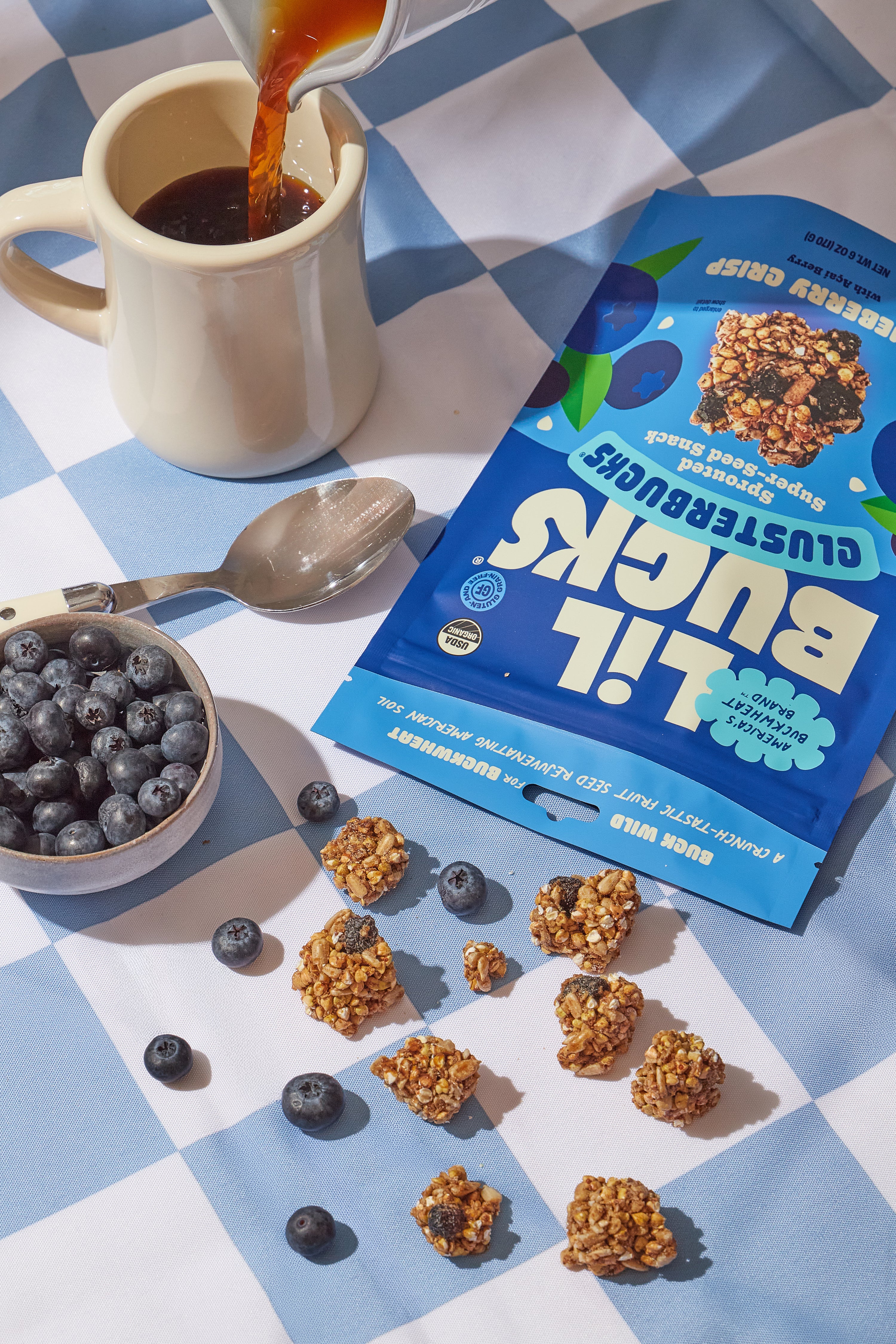 Blueberry Crisp Clusterbucks