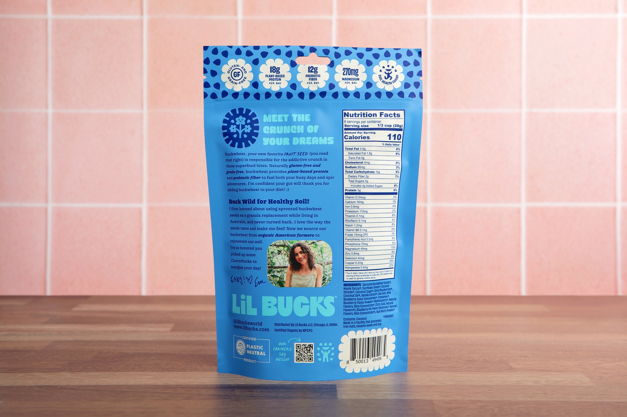 Blueberry Crisp Clusterbucks
