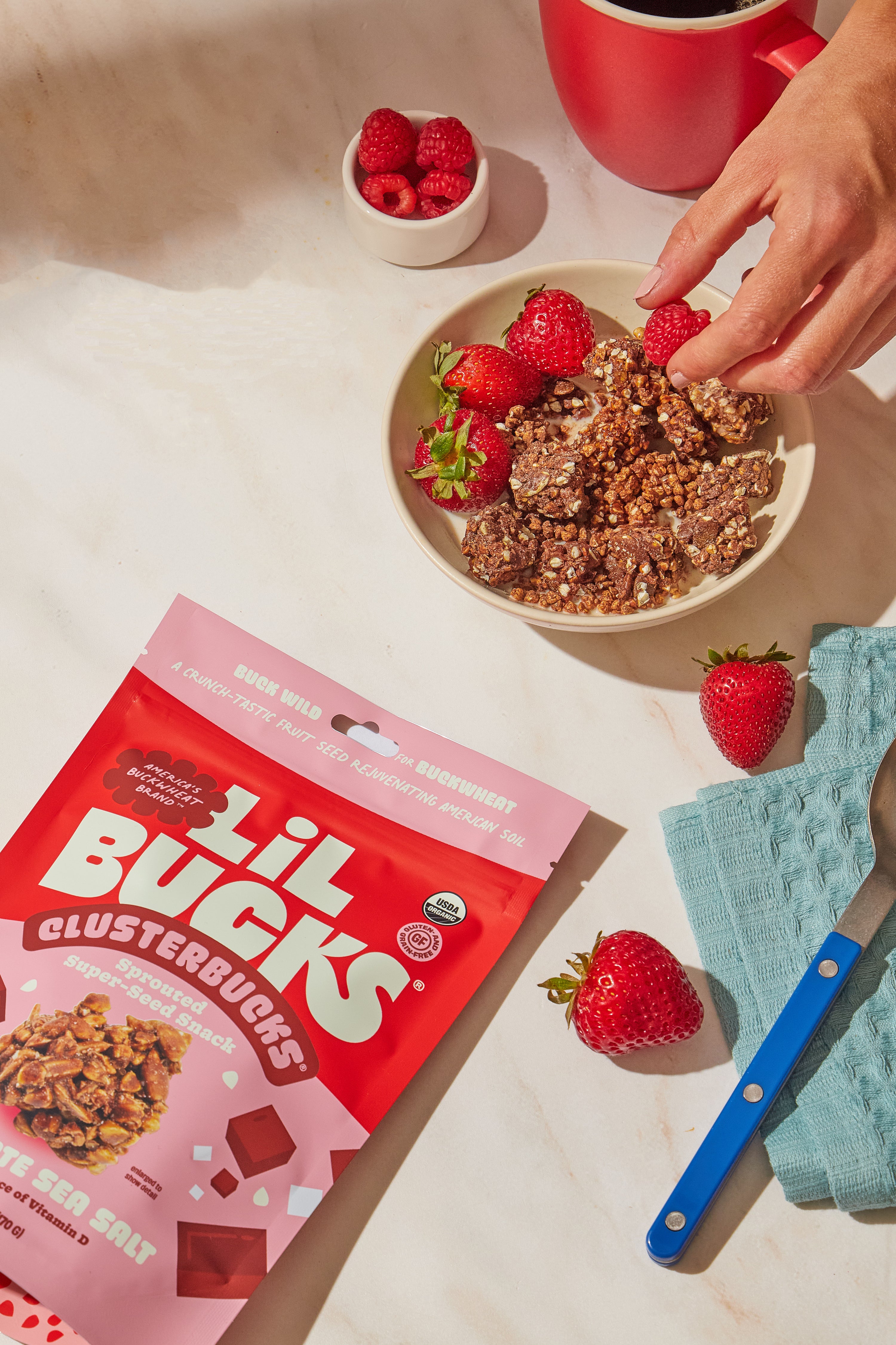 Chocolate Sea Salt Clusterbucks