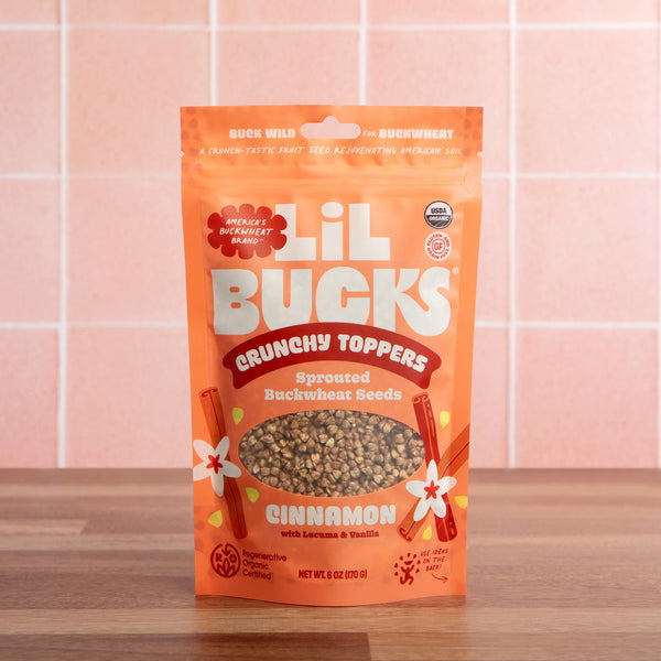 Buckwheat Gluten Free Cinnamon Vanilla Crunch - Lil Bucks