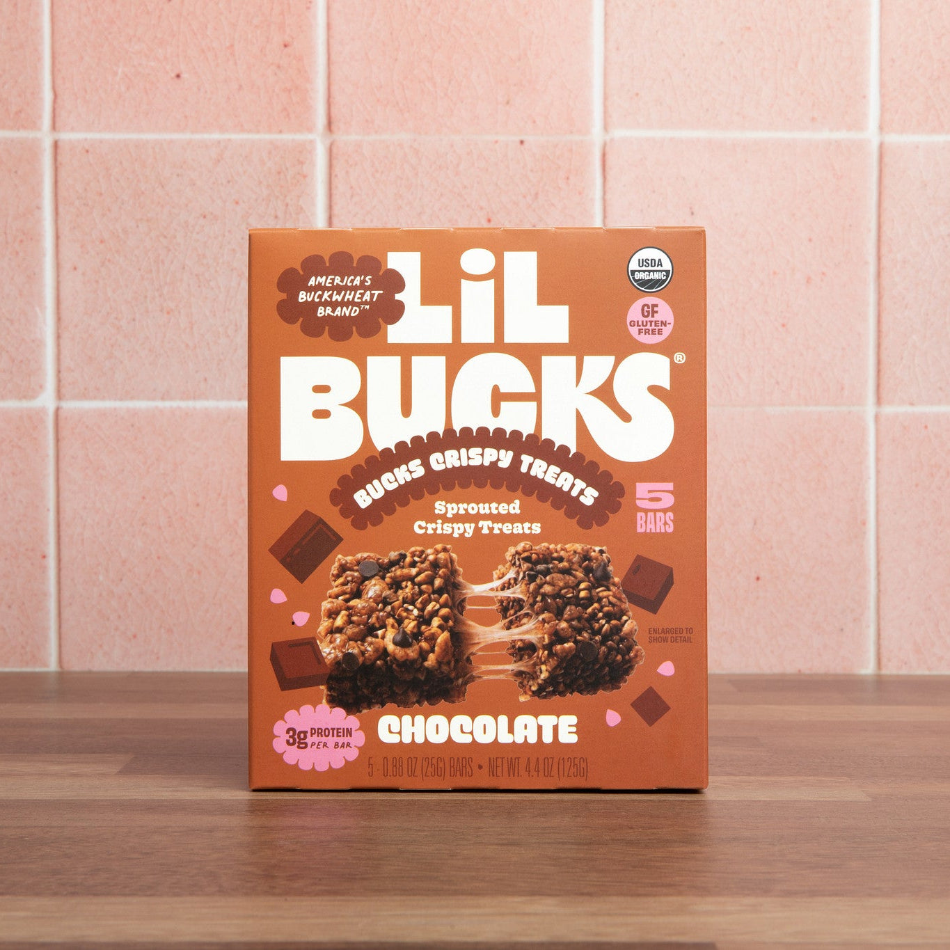 Chocolate Bucks Crispy Treat