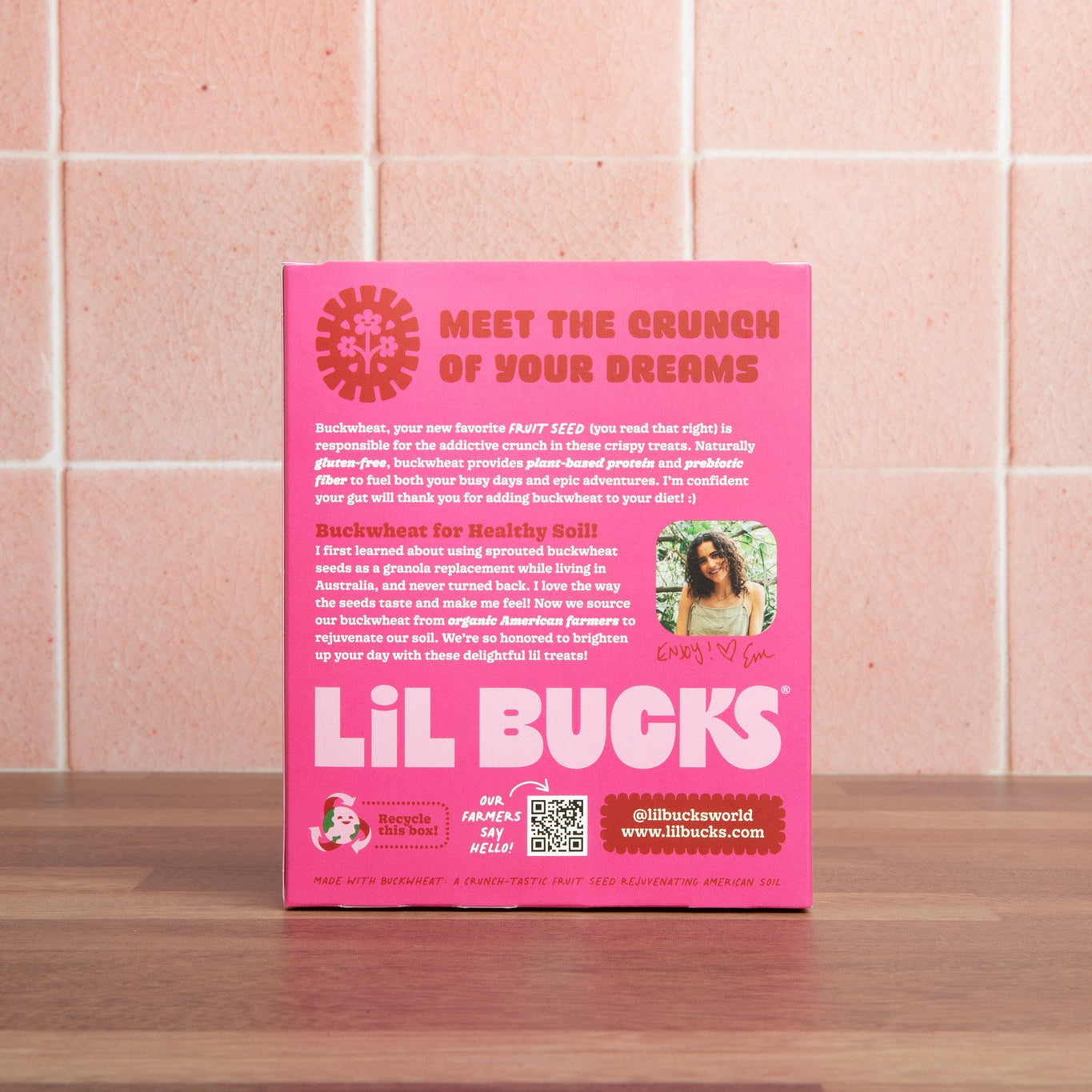 Strawberry Shortcake Bucks Crispy Treat