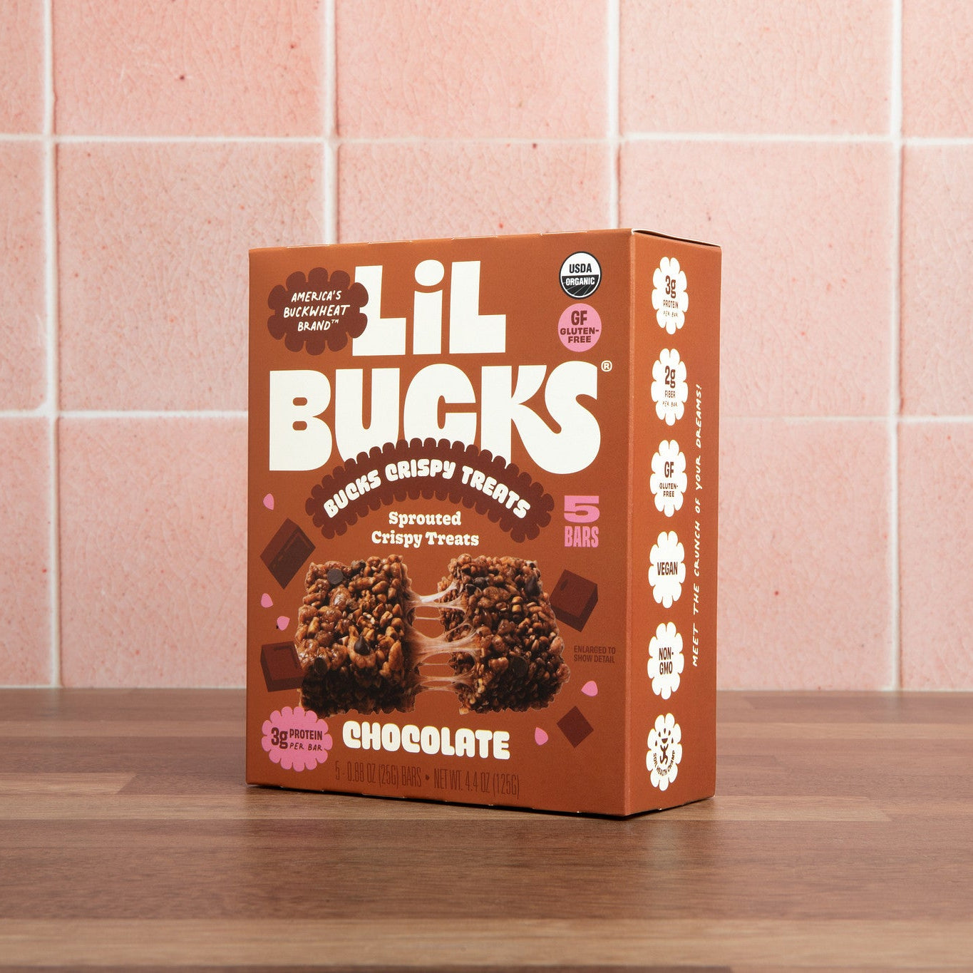 Chocolate Bucks Crispy Treat