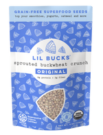 Lil Bucks Sprouted Buckwheat crunch - original 6g protein + 5g fiber