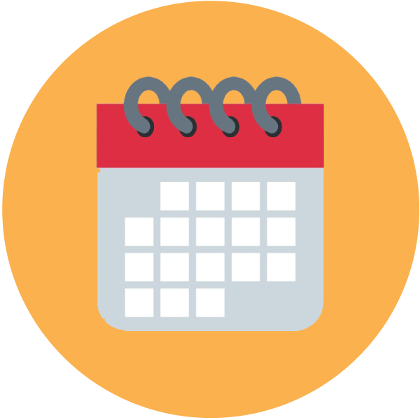 calendar icon for sprouted buckwheat subscription