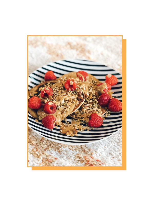 sprouted buckwheat on protein pancakes recipe