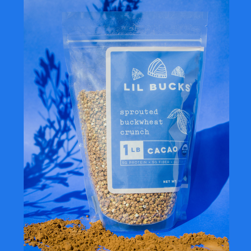 cacao lil bucks 1lb bag