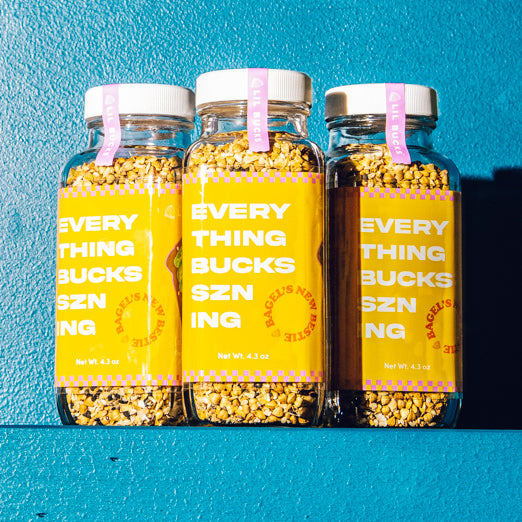 3 jars of the best avocado toast seasoning