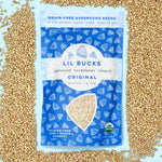 original lil bucks sprouted buckwheat crunch gluten free granola