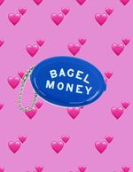 bagel money coin purse included in bagel lover gift bundle